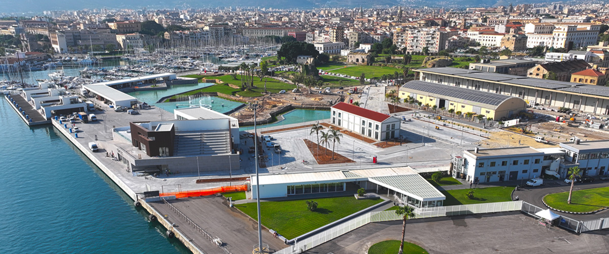 Palermo Marina Yachting: history and innovation meet in the new trapezoidal pier